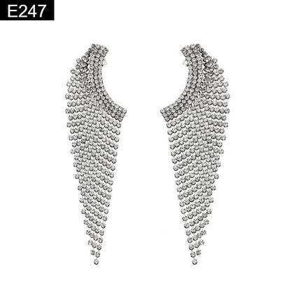 Nebula Fringe Earring - E247
