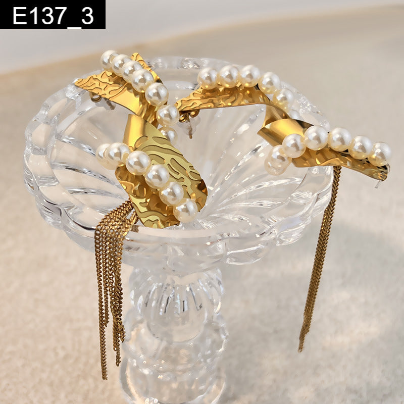 Abstract Dangle Earring - E137