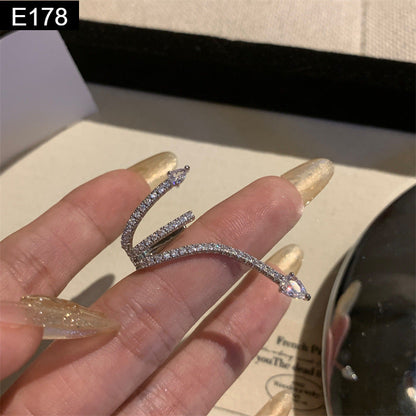 Spiral Zenith Earcuff - E178