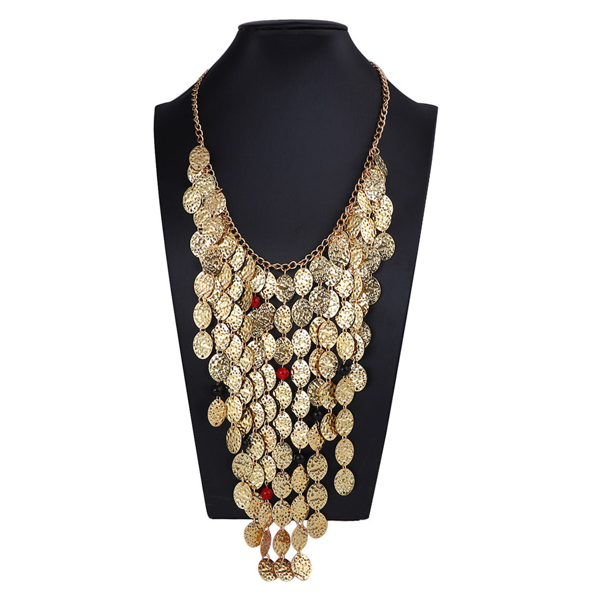 Medallion Bib Necklace