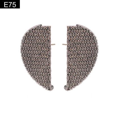 Half-Moon Studs