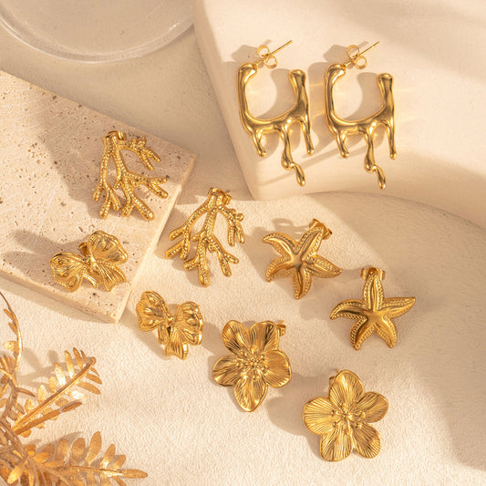 Organic Gild Earrings