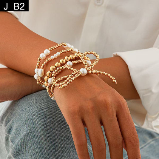 Pearl Wrap Bracelet - B2