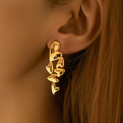 Heart Array Earring