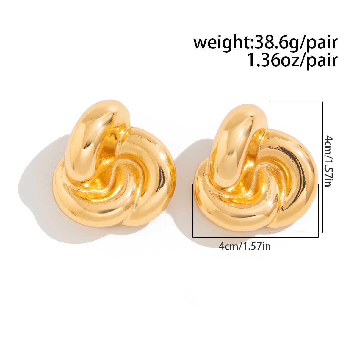Midas Interlock Earring