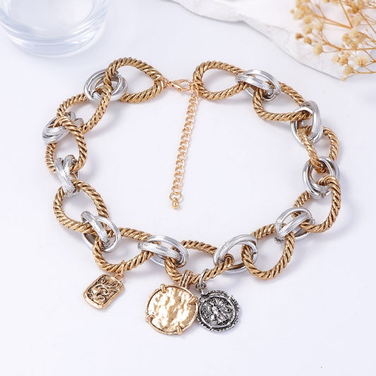 Amulet Link Necklace