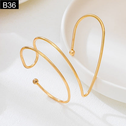 Aero Sculptural Handcuff - B36