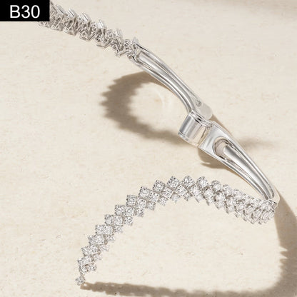 Fragmented Halo Bracelet - B30