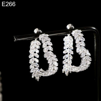 Fragmented Frost Earring - E266