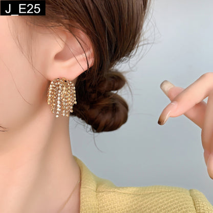 Celestial Fringe Earring - E25