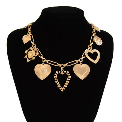 Heart Bib Necklace