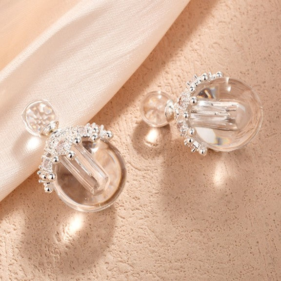 Sphere Crown Earring