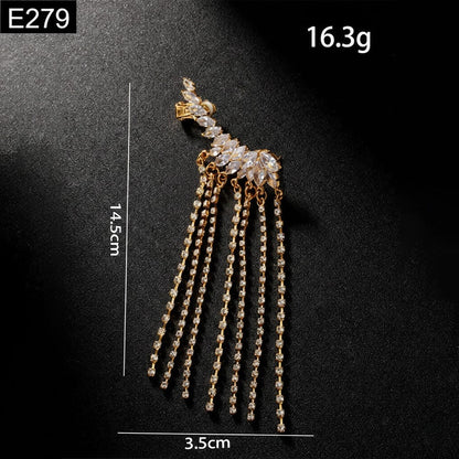 Wing Cascade Earring - E279