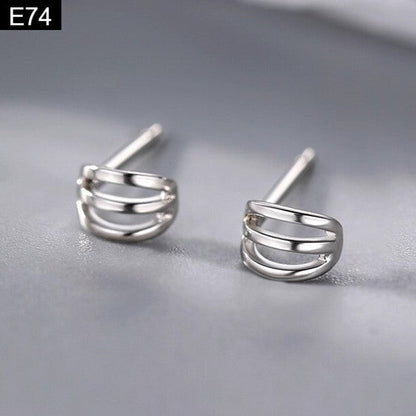 Triple Arc Earring