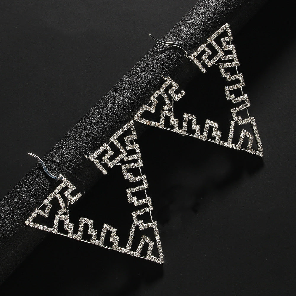 Statement Chevron Earring