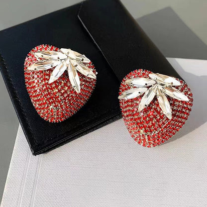 Strawberry Sparkle Earring