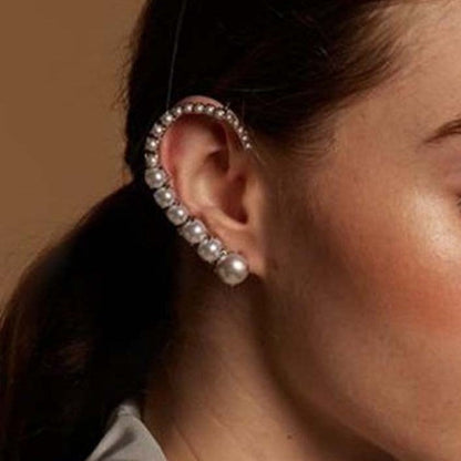 Starlight Pearl Earcuff