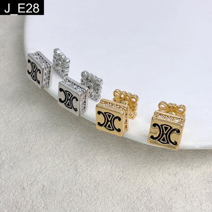 Icon Cube Studs - E28