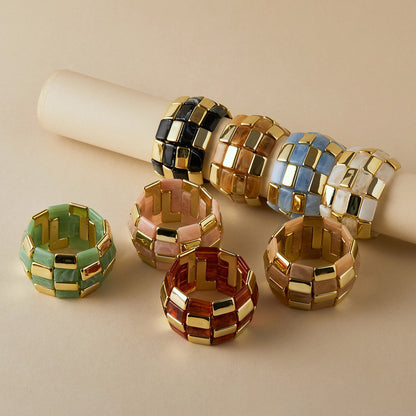 Cubist Band Bracelet