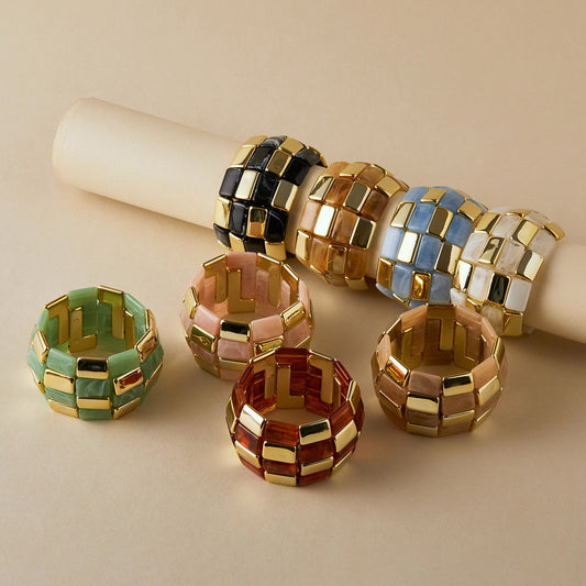 Cubist Band Bracelet