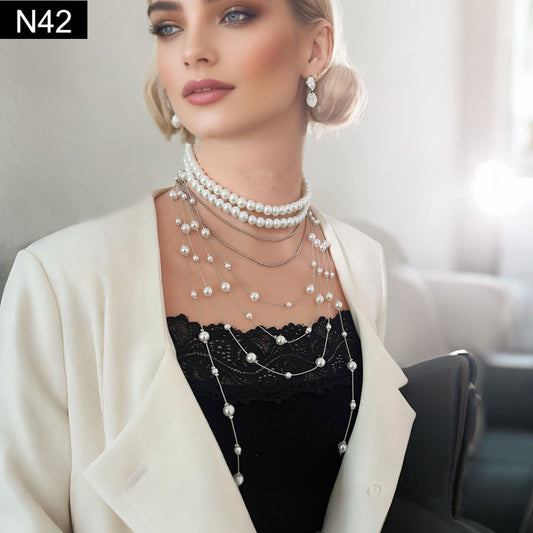 Opera Pearl Necklace - N42