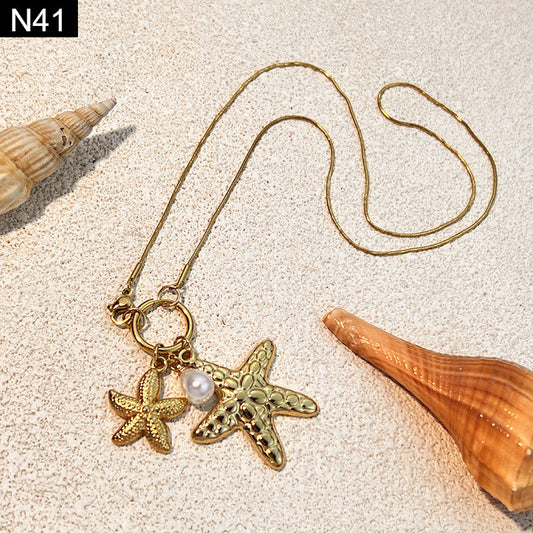 Starfish Necklace - N41