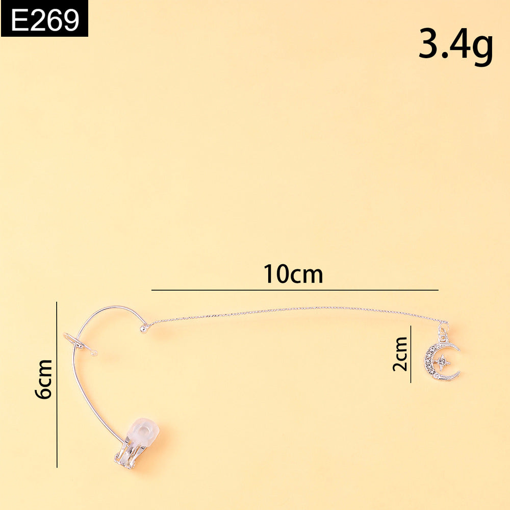 Lunar Sorrow Earcuff - E269