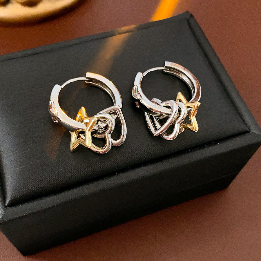 Starry Heart Earring