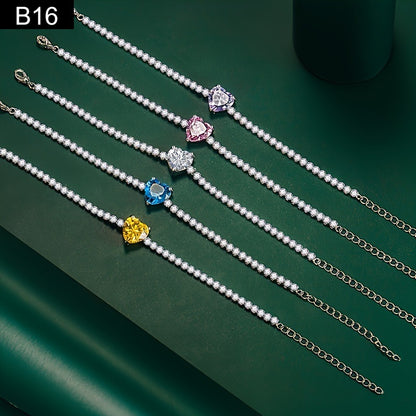 Heart Gem Bracelet - B16