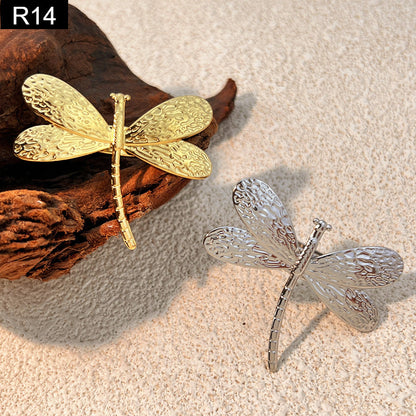 Dragonfly Textured Ring - R14