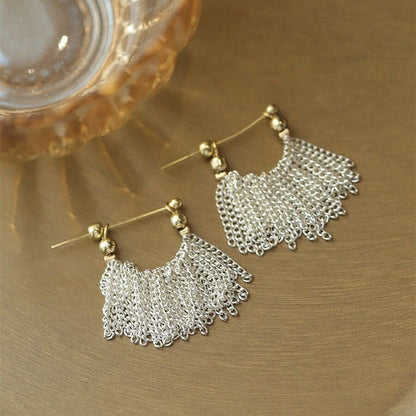 Ripple Chain Earring