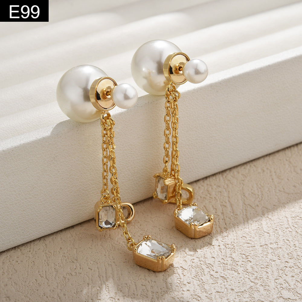 Pearl Tassel Earring - E99