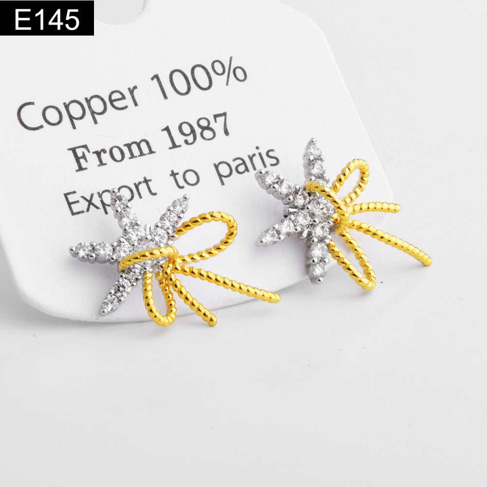 Star Knot Earring - E145