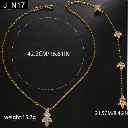 Backless Blossom Necklace - N17