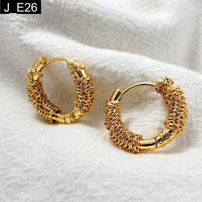Golden Thread Earring - E26