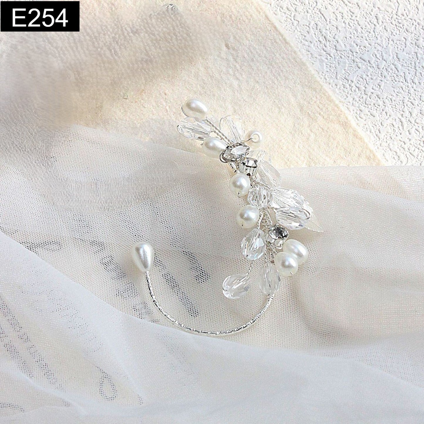 Floral Sprig Earcuff - E254