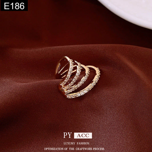 Nova Multi-Row Earcuff - E186