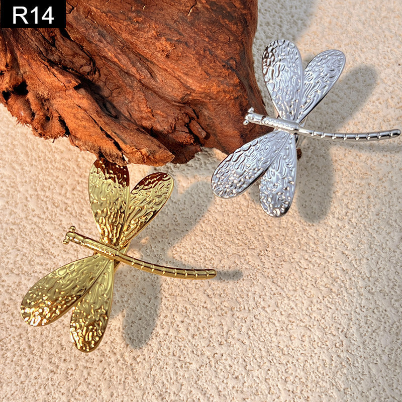 Dragonfly Textured Ring - R14