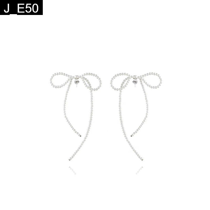 Drapery Bow Earring - E50