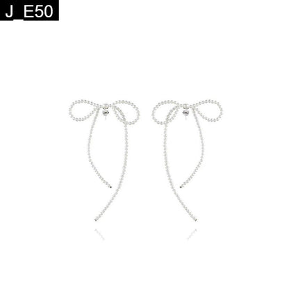 Drapery Bow Earring - E50