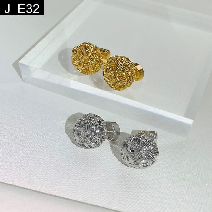Filigree Orb Studs - E32