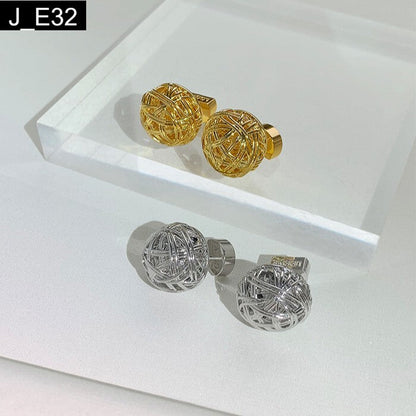 Filigree Orb Studs - E32