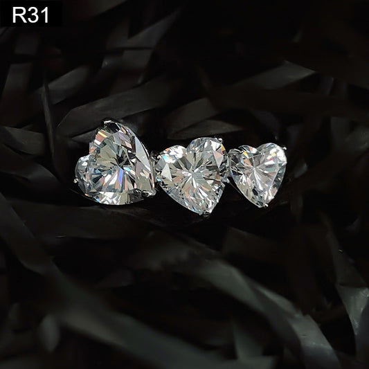 Nested Heart Ring - R31