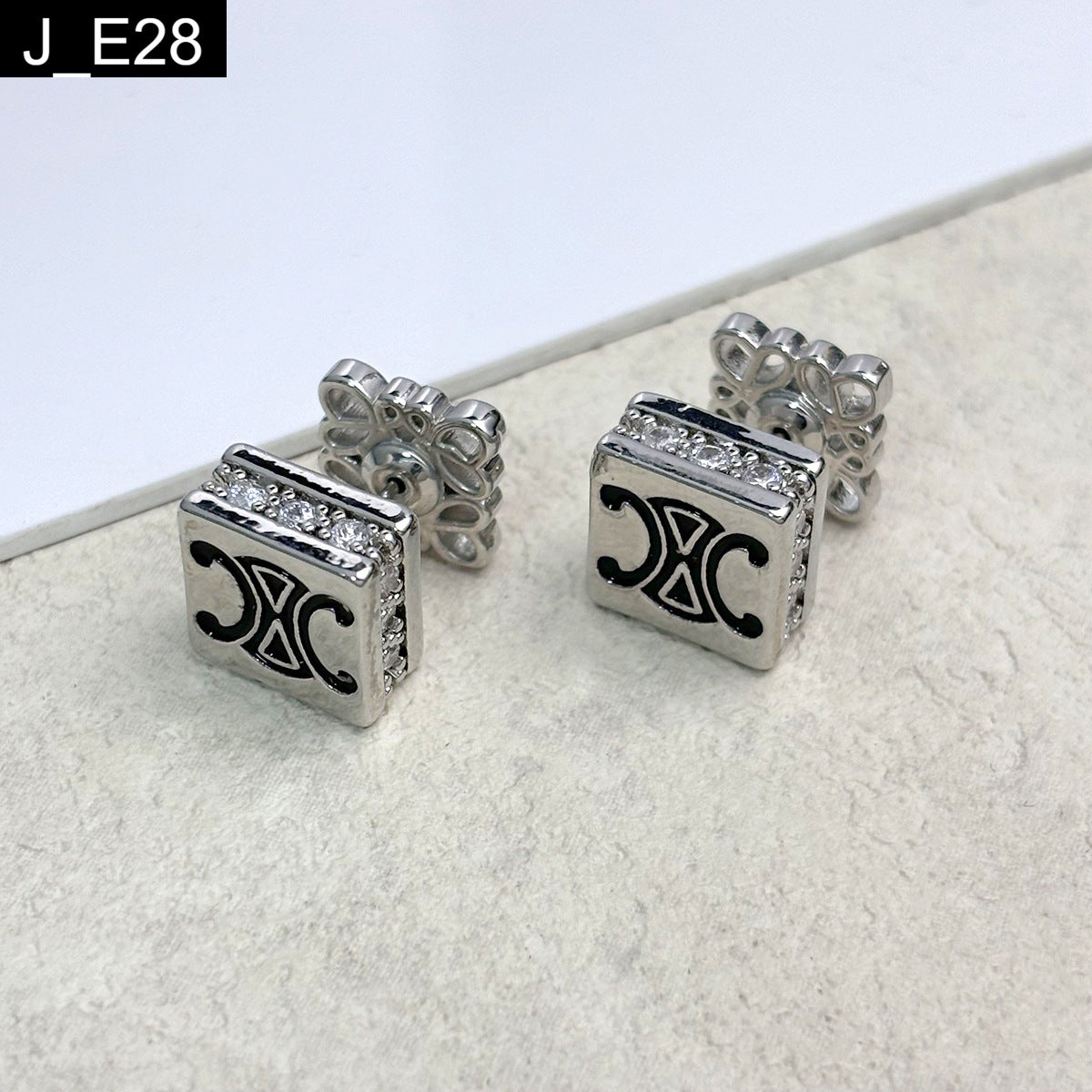 Icon Cube Studs - E28