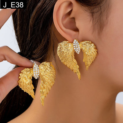 Celestial Feather Earring - E38