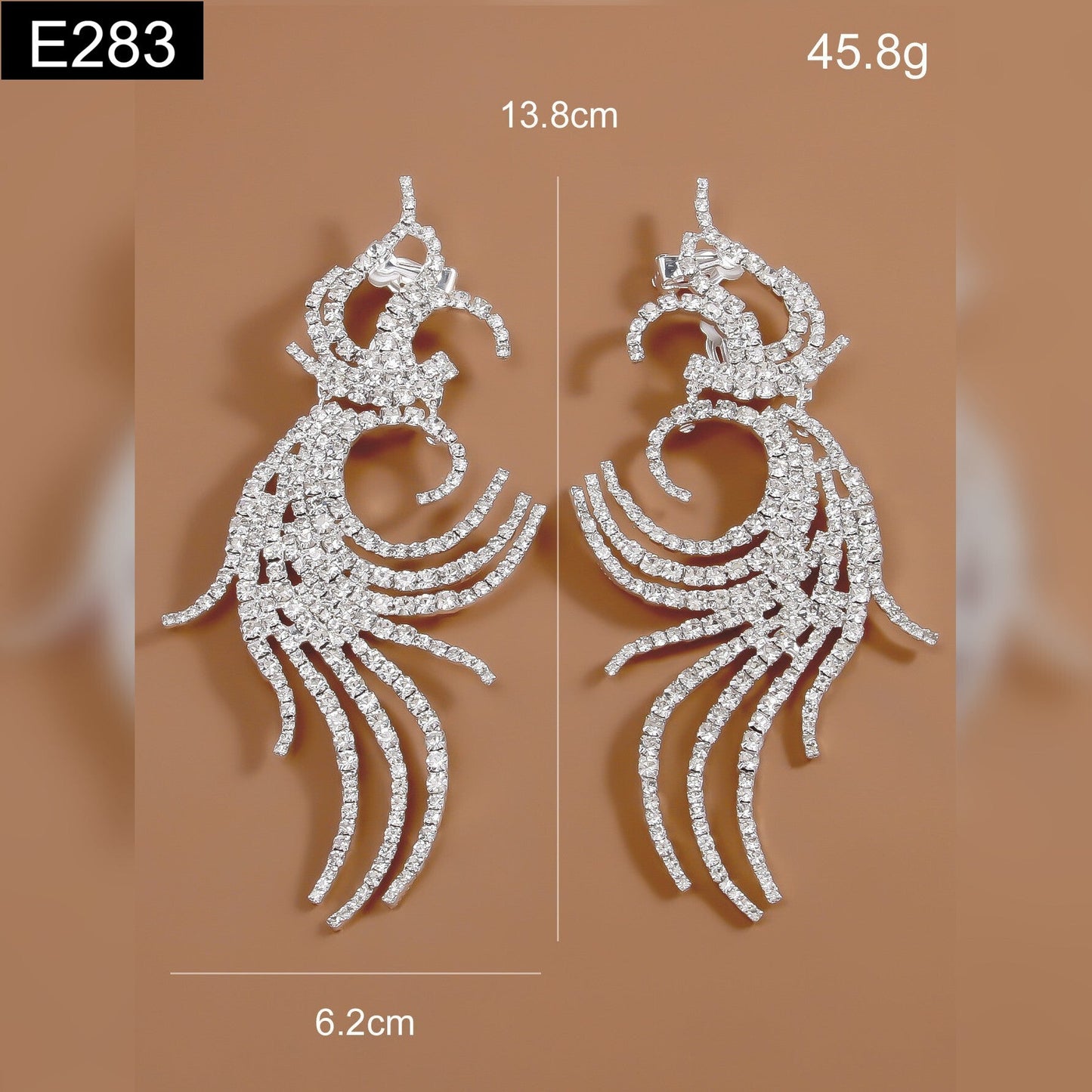 Seraphim Crystal Earring - E283