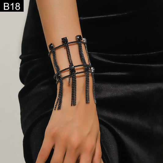 Shadow Grid Bracelet - B18