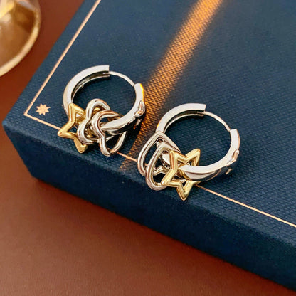 Starry Heart Earring