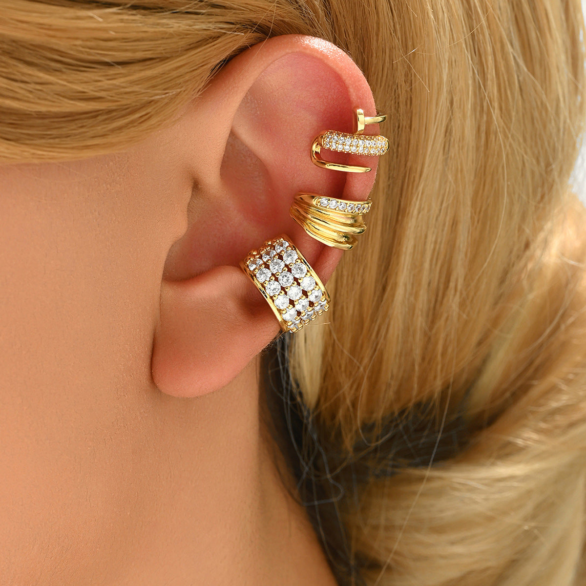 Luxe Layered Earuffs