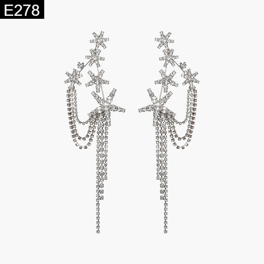 Midnight Meteor Earring - E278